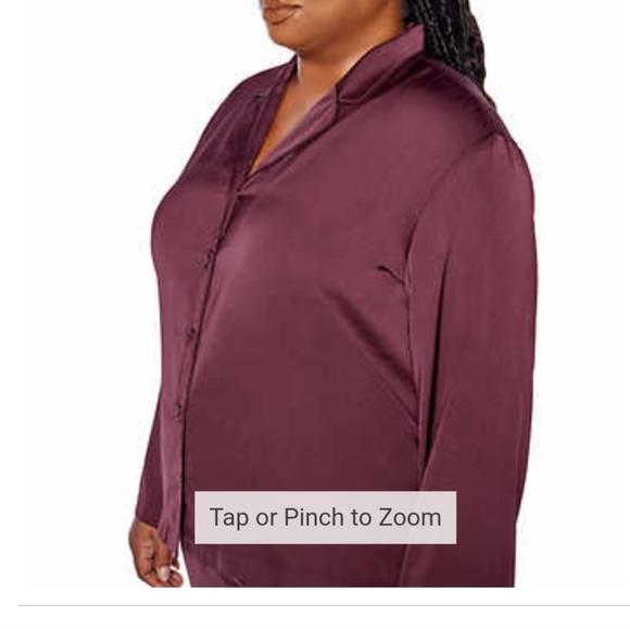 Banana Republic Women's Purple Top - Picture 7 of 8